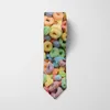 Bow Ties Fashion Food Printing Męs