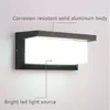 Lampa ścienna duża sprzedaż 85-265V 12W LED LIDY WODY WODY ODPOWIEDZIALNOŚĆ CIAŁA INDUKCJA MUTA WAKWAY Outdoor Garan Lights Balkon