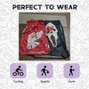 Mens Running Shorts Training Angel Cross Print Gym Sports Men Casual Clothing Male Fitness Jogging Y2k 240415