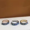 Bandringen Designer voor dames luxe modebrief ring heren klassieke klaver hoge kwaliteit sieraden vakantie geschenken 1xnt