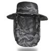 Hats Outdoor Fishing Cap Camping Camouflage Hat Tourist Hunting Military Tactical Summer Sunscreen Breathable Cap Sunhat