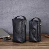 Portefeuilles 2024 Nouveau design Men Genue en cuir Véritage portefeuille Luxury Purse Cowhide Cuir Men's Handy's Money Moneybag Sac Male Sac Phone Purse Carteira