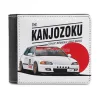 Klipy Civic EG kanjo skórzany portfel męski portfel Pieniące Pieniądze klipsy kanjo civic eg eg6 kanjozoku touge japońskie tunowanie samochodu