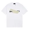 Designer men's t-shirts women's fashion cottons shirts casual sports daily wear letters print temperament slimming summer round neck versatile trendy short sleeves