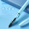 Pens JINHAO SHAKR Series Candy Color Fountain Pen Children Student Cute Shark Cover 0.38mm Ink Pens New