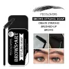 Förbättrare Pecolovers Eyebrow Gel Wax Brow Soap 6 Color Tint Eyebrow Enhancer Natural Makeup Soap Brow Sculpt Lift Makeup For Women