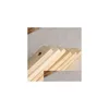 Ustensiles de cuisine Bamboo Spata 6 styles portables ustensiles en bois tourneurs de mélange à fentes fendues pelle
