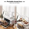 Storage Bottles Bread Container Dust-proof Box Moisture-proof Portable Easy To Clean For Muffins