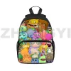 Backpacks Popüler 3D My Singing Monsters Sırt Çantası Su Geçirmez Tuval Kızlar İçin Okul Çantaları 12/16 inç Erkekler Kadın Seyahat Çınlama Spor Mochila