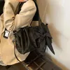 ショルダーバッグかわいい弓デザイナートートバッグ大容量のファッションハンドバッグジッパー閉鎖サッチェル財布女性と女の子のための財布