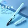 Pens JINHAO SHAKR Series Candy Color Fountain Pen Children Student Cute Shark Cover 0.38mm Ink Pens New