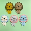 5pcs Silicone Teether Lion Cartoon Animal A Rodeurs Free Collier de dentition Collier alimentaire Bénéficiel Toys Baby 240407