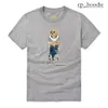 24 Nuove magliette da orso Little Tshirt Fashion Taschile magliette da uomo Mens Womens Polo T-shirt grafico Mancante Stampato Maglietta casual Abbigliamento a maniche corte di lusso 8260