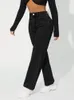 Denimcolab High Waist Lignet Straight Jams Femme Simple Style Coton Cotton Denim Pantalon Ladies Loose Streetwear Jeans 240409
