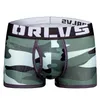 Sous-pants 2024 Marque Sexy Underwear Men Camouflage Camouflage Boxers Coton Panties Lingerie Shorts Boxershorts