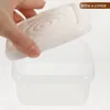 Storage Bottles Cheese Slice Crisper Lunch Container For Refrigerator Holder Mini Covered Cases Pp Food Slices Boxes Kitchen Fruits