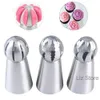 Icing Tool Cake 3st/Set Nozles Russian Piping Tips Spets Mögelbakkakor Dekorera rostfritt stål Köksbakningsverktyg Th1278 S s