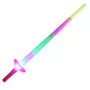 Decoração de festa 68cm luminoso bastão flash up up concerto de espada fluorescente natal Toys Toys Kids Presente 30pcs