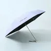 NIEUW 2024 ULTRA-LICHT 50% korting op zonnige paraplu's vouwen paraplu's mini pocket parasols creatieve vinyl zonbescherming zon paraplu pocket1.