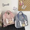 Schooltassen kawaii schouder rugzak studenten totes schooltas hit kleur