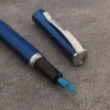 Pens Brand Fountain Pen Naginata Nib Handmade Grinding Medium Pen Royal Blue Stationery Office Supplies Ink Pen