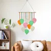 Arazzi foglia a foglia marrone marrone muro di bombe boho decorazione macrame sospeso soggiorno decors dono estetico nordico