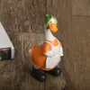 2PCSSet American Style Duck Ornament Desktoplandscape Animal Resin Cute Homeliving Room Bar Cafe Decor Orn 240420