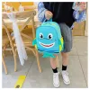 Plecaki Niestandardowe nowe przedszkole chłopców i plecak dla dziewcząt Śliczny pikantny rekin kreskówek lekki plecak redukujący dzieci