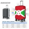 Аксессуары Burundi Country Flag Flag Cover Cover uctodance Travel Accessories Printed Elastic Dust Cover Bag Сумка