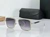 새로운 패션 디자인 스퀘어 모양 파일럿 선글라스 엔드 II 절묘한 금속 프레임 단순하고 관대 한 스타일 고급 야외 UV400 보호 안경