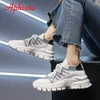 Casual schoenen ApHixta 2024 Platform Old Dad Women's Athletic Sneaker veter-up Sport Soft Sole Fashion Girl Ademend Walking Vrouw