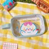 Cosmetic Bags Wash Pouch Large Capacity Travel Cases Bear Makeup Bag Storage Toiletry Transparent Organizer
