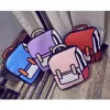 Rugzakken 3D anime tas cartoon vrouwen mannen rugzak schooltas 3D -stijl canvas 2d reistekeningboek mochila voor tieners