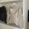 Arbeitskleider losen Midi-Kleid-Anzug stilvolle ärmellose Neckholder-Hals-Set Vielseitiger Frauenhaube für den Winterfall