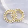 Brooches Spring and Summer Fashion Fashion Anti-Planing Corsage 8 Figure Pearl Brooch Femme Personnalité assortie