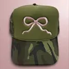 Berets Korean Instagram Style Bow Baseball Cap for Girl