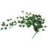 Kwiaty dekoracyjne sztuczne winorośle Fałszywe liście scindapsus liście Wedding Liście zieleni Rośliny sztuczne