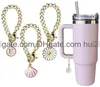 Andra dricker -bokstäver charm Tillbehör för 40oz kopp initialnamn ID Personligt handtag Tumbler Wll2204 Drop Delivery Home Garden Ki Dhwiv