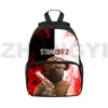 Rugzakken mode 3d stand -off 2 rugzak voor school tieners meisjes 12/16 inch camouflage leger game bookbag dagelijkse vrouwelijke reisnapack