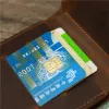 Bourses 2022 Hotselling rétro en cuir de mode Crazy Horse en cuir portable Portable Portefeuille Multicard Slot Unisexe Coin Purse
