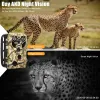 Cameras Live Show Trail Camera Wifi APP Bluetooth Control Live Stream Hunting Cameras 24MP 1296P Night Vision Photo Traps Surveillance