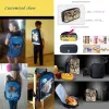 Taschen Instantarts Axolotl Cartoon -Rucksack für Mädchen Big Storage School Tasche für Grundschüler Kinderbuchbeutel Mochila Hombre