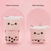 Cute Retractable Pencil Case Holder Stationery Multi-function Organizer Stand-up Transformer Bags