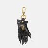 Wallets 2023 Crocodile Skin Claw Car Key Chain Tiger Head Highend Men Car Key Pendant Genuine Leather Business Car Accessories 50