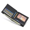 Wallets Wallet Men Ultrathin Multicard Bank Bag Business Business Business High -End Camada Carteira de couro Tide Williampolo 2021 Design