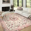 Exotische vintage Perzische tapijt woonkamer Beeltafel Boheemse slaapkamer Volledige tapijt Wasbare keukenvloer 240418