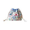 Sacs de cosmétiques Fleur Sac à cordon floral