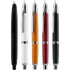 Stylos en stock!Majohn A1 Appuyez sur Fountain Pen, rétractable Extra Fine Finb 0,4 mm Metal avec clip / pas de clip cadeau cadeau pour l'écriture