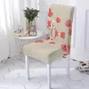 Chair Covers Plant Style For Chairs Elastic Armchair Cover Of Flower Pattern Dining Anti-Dirty Seat Home Stuhlbezug