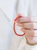 Géomancy Accessoire Bracelet rouge Bracelet String Beded Koi Hand Femelle Crystal et Tian Yuhong Corde Jinyao